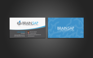 Design de Carte de Visite par chandrayaan.creative pour Brainsap GmbH | Design : #7668423