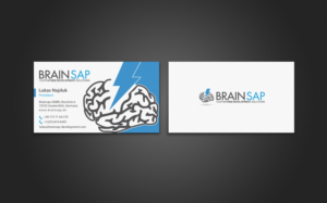 Business Card Design by chandrayaan.creative for Brainsap GmbH | Design: #7677615