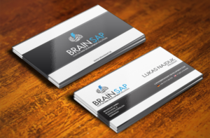 Business Card Design by Rahul Rao for Brainsap GmbH | Design #7676427