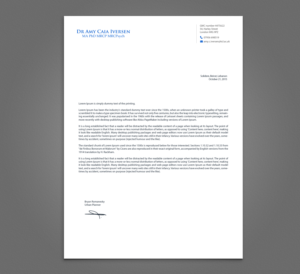 Stationery Design by chandrayaan.creative for this project | Design #7674986
