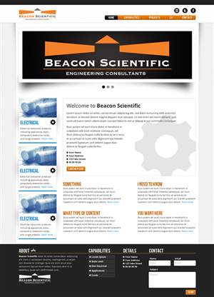 Web Design by stian for this project | Design #1917845