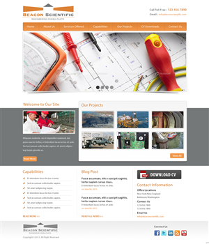 Web Design by pb for this project | Design: #1910328
