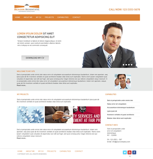 Web Design by pb for this project | Design: #1921814