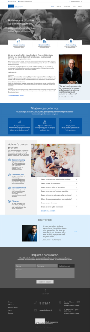 Web Design by WYSIWYG for this project | Design: #7702610