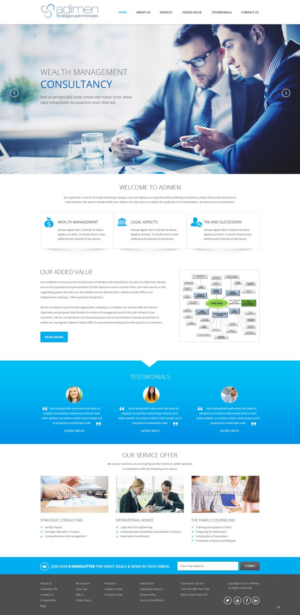 Web Design by pb for this project | Design: #7681612