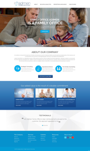 Web Design by pb for this project | Design: #7681615