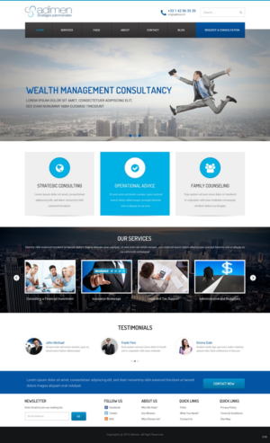 Web Design by pb for this project | Design: #7687337