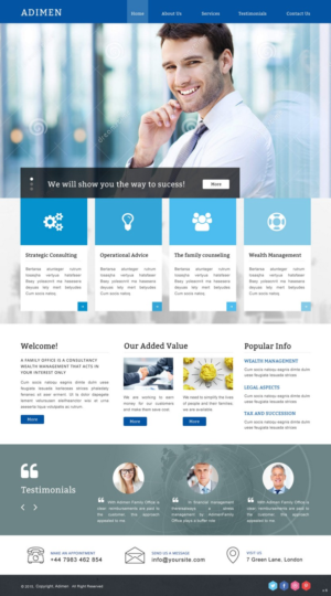Web Design by pb for this project | Design: #7687339
