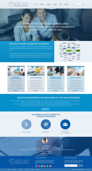 Web Design by pb for this project | Design: #7687340