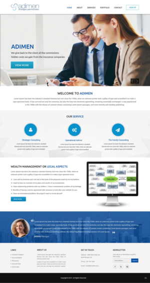 Web Design by pb for this project | Design: #7687342