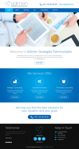 Web Design by rightway for this project | Design: #7670546