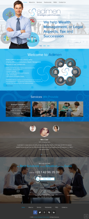 Web Design by rightway for this project | Design: #7670569