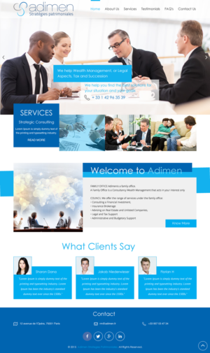 Web Design by rightway for this project | Design: #7670570