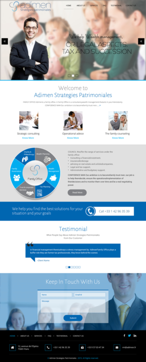 Web Design by rightway for this project | Design #7670585