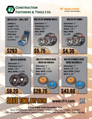 Flyer Design by NF-Designs for Construction Fasteners and Tools LTD | Design: #7671169