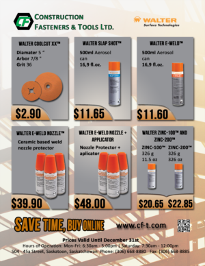 Flyer Design by NF-Designs for Construction Fasteners and Tools LTD | Design: #7671228