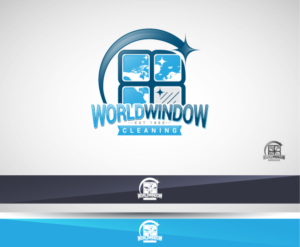 Logo Design by vhey for World Window Cleaning Co. | Design: #8843765