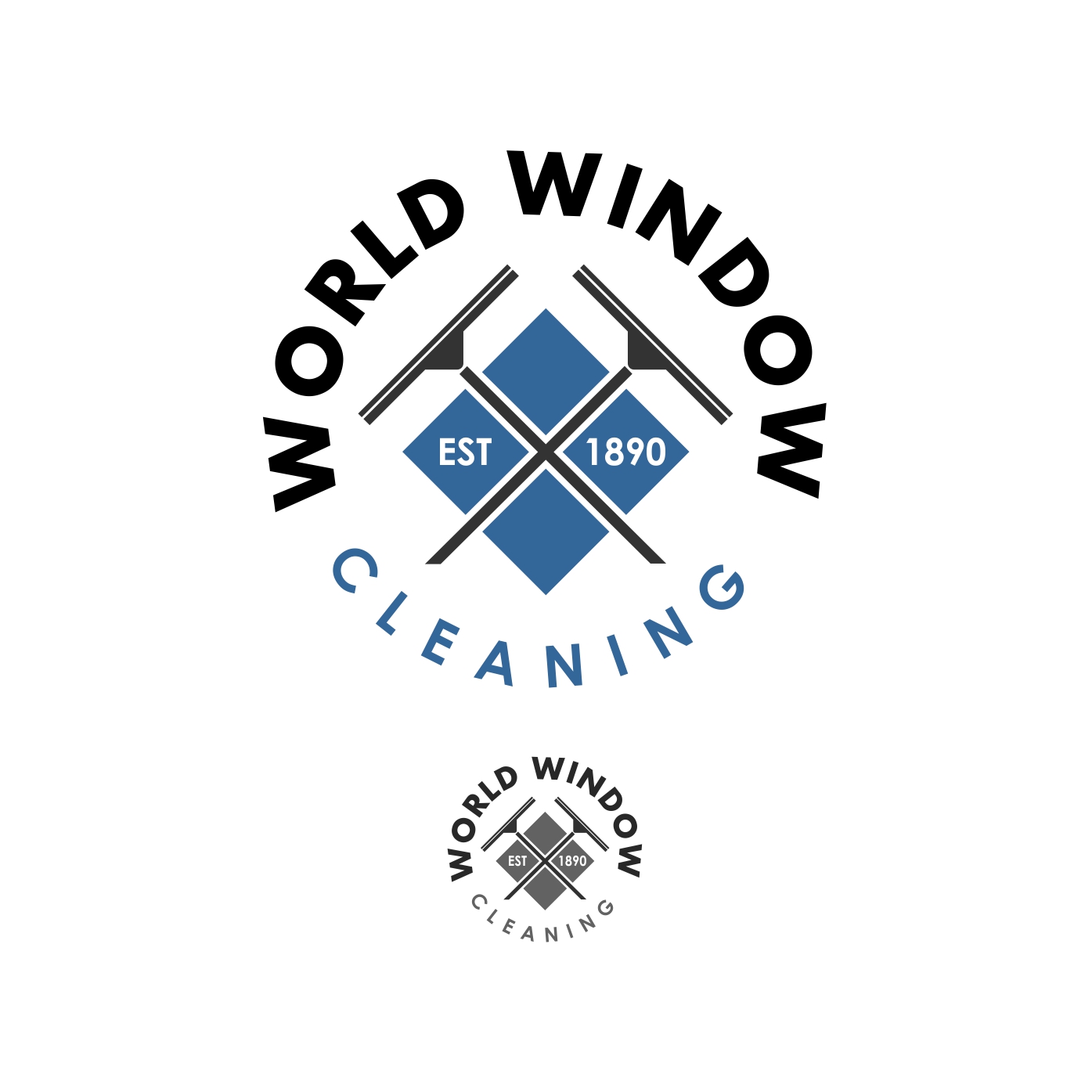 Design de Logo par NMHM pour World Window Cleaning Co. | Design #9214491