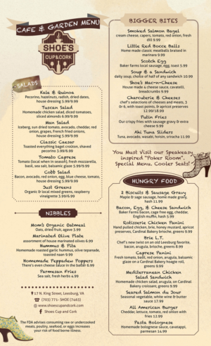 Menu Design by Marcy M for this project | Design: #7748732