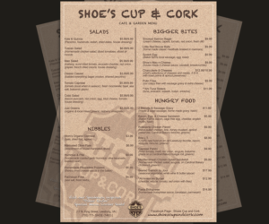 Menu Design by GL for this project | Design: #7693241