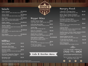 Menu Design by Wildfire for this project | Design: #7679108