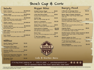 Menu Design by Wildfire for this project | Design: #7686593