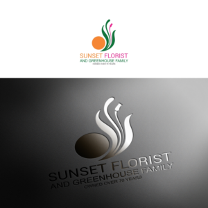 Diseño de Logo por cb1318 para Sunset Florist and Greenhouse | Diseño: #7716002