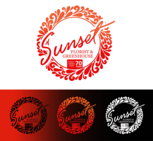 Design de Logo par Cyclops pour Sunset Florist and Greenhouse | Design : #7712299