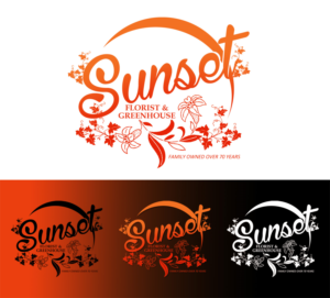 Design de Logo par Cyclops pour Sunset Florist and Greenhouse | Design : #7712300