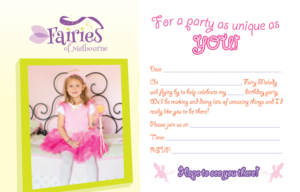 Invitation Design by DesignFive for Fairies of Melbourne | Design: #7683101