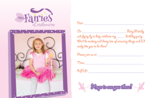 Invitation Design by DesignFive for Fairies of Melbourne | Design: #7685171