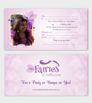Invitation Design by IneseRo for Fairies of Melbourne | Design: #7693681