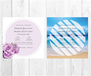 Invitation Design by Steel Stone for The Ribbon Company | Design #1954577