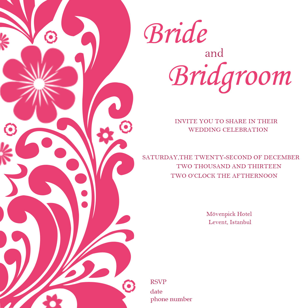 Invitation Design by Parul for The Ribbon Company | Design #1921204