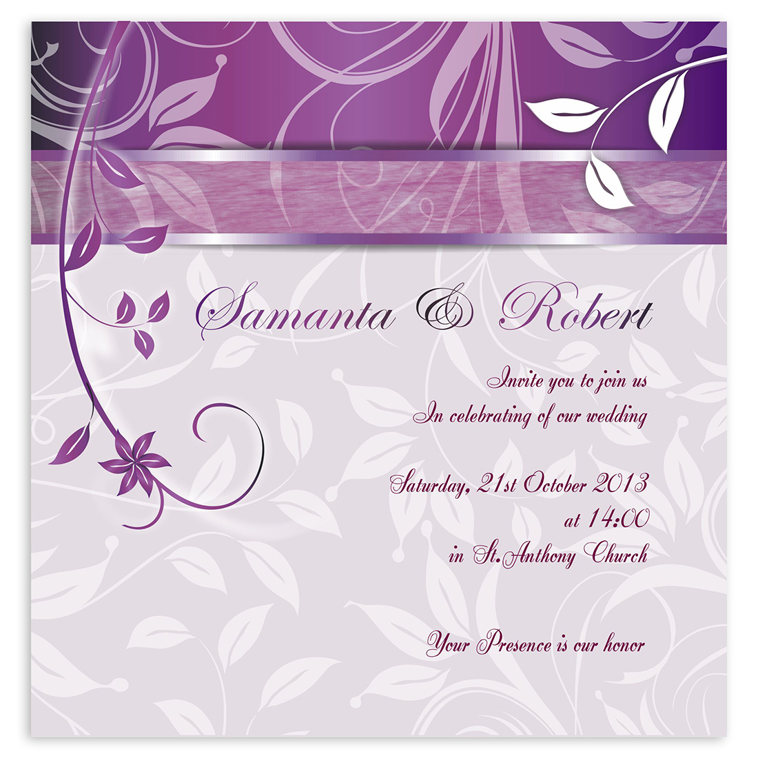 Invitation Design by IneseRo for The Ribbon Company | Design #1923514