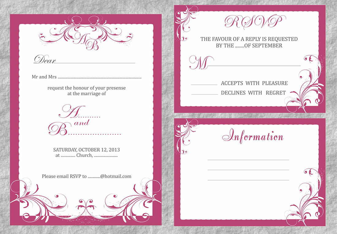 Invitation Design by IneseRo for The Ribbon Company | Design #1923522