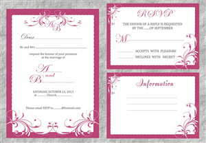 Einladungs-Design von IneseRo für The Ribbon Company | Design: #1923522