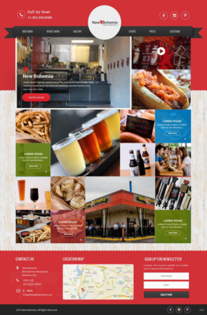Diseño Web por pb para Finance at Echo | Diseño: #7681623