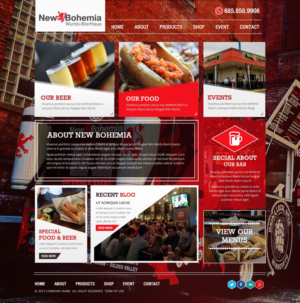Diseño Web por pb para Finance at Echo | Diseño: #7681630