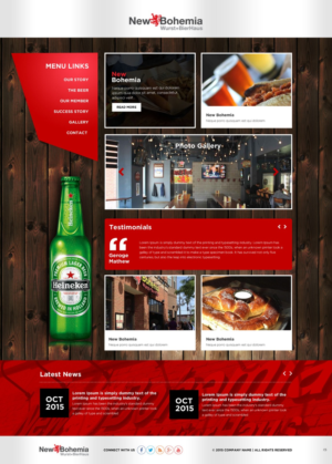 Diseño Web por pb para Finance at Echo | Diseño: #7691693