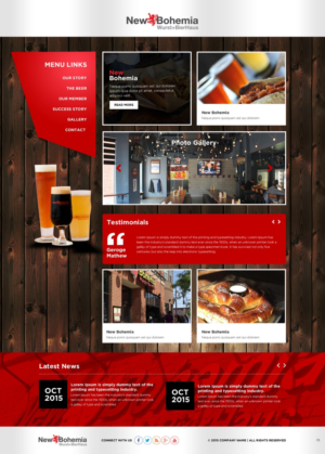 Diseño Web por pb para Finance at Echo | Diseño: #7704096