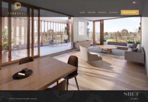 website in progress for new building development | Web Design par RupalTechno