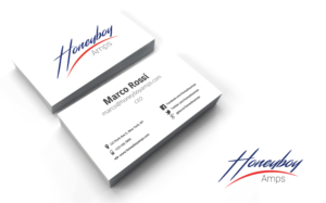 Diseño de Logo por GZ Designs para Honeyboy Amps | Diseño: #7674723