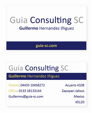 Business Card Design by Louise