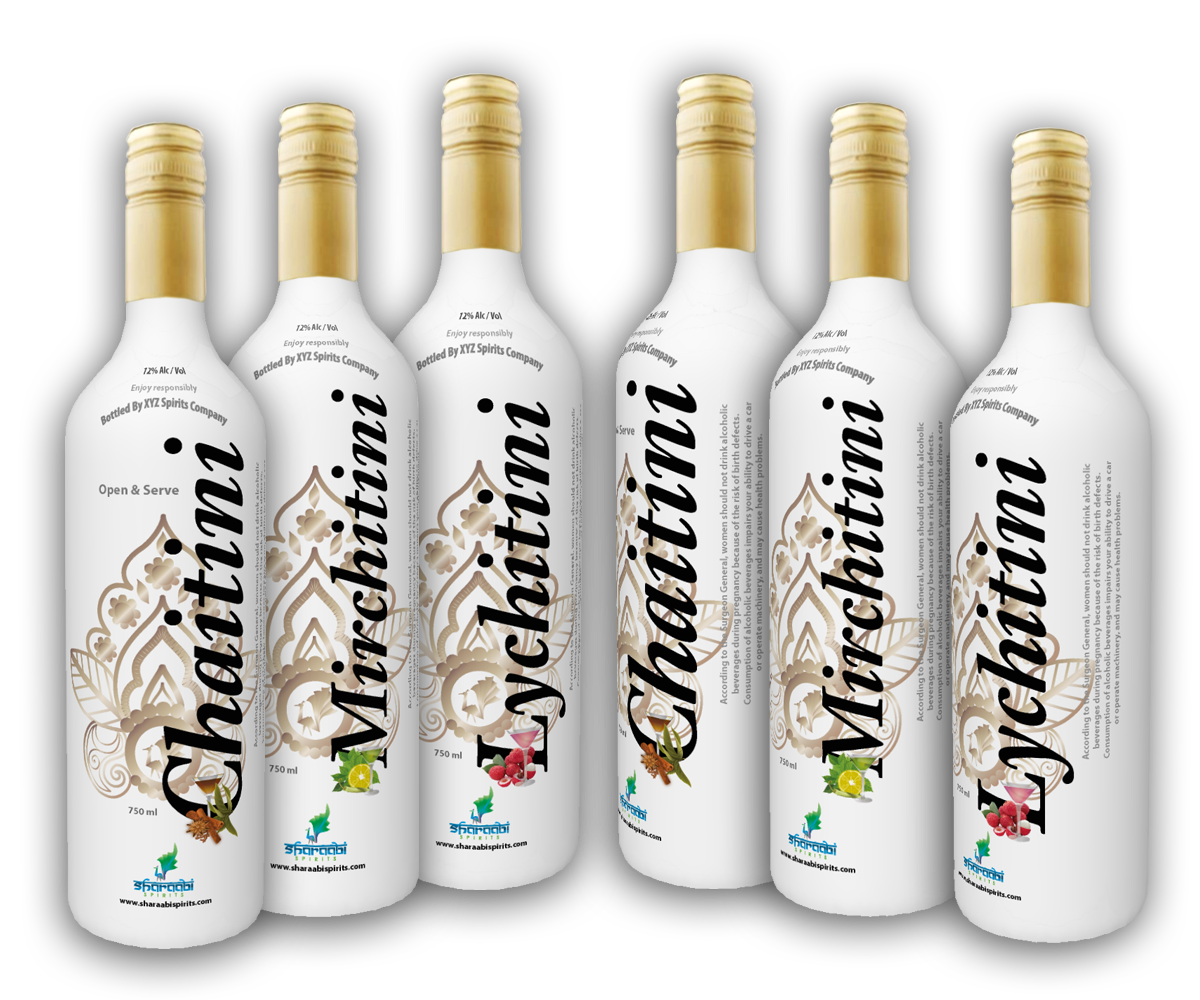 Packaging Design by Cari Lopez for Sharaabi Spirits | Design #1934792