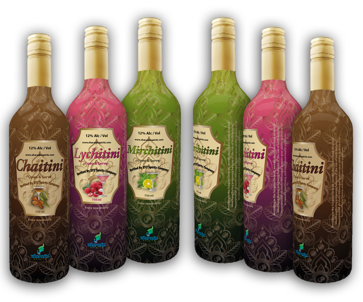 Packaging Design by Cari Lopez for Sharaabi Spirits | Design #1934795