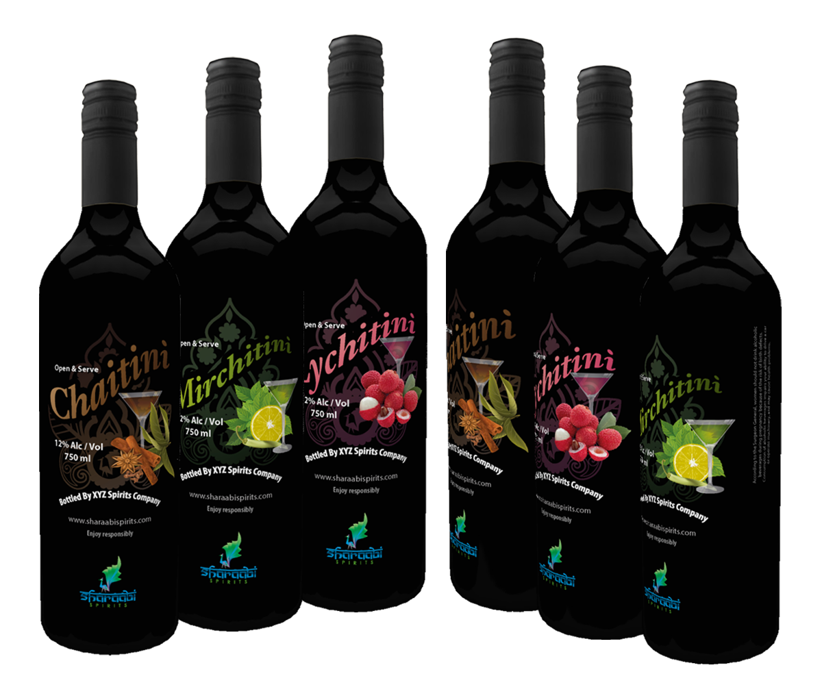 Packaging Design by Cari Lopez for Sharaabi Spirits | Design #1934816