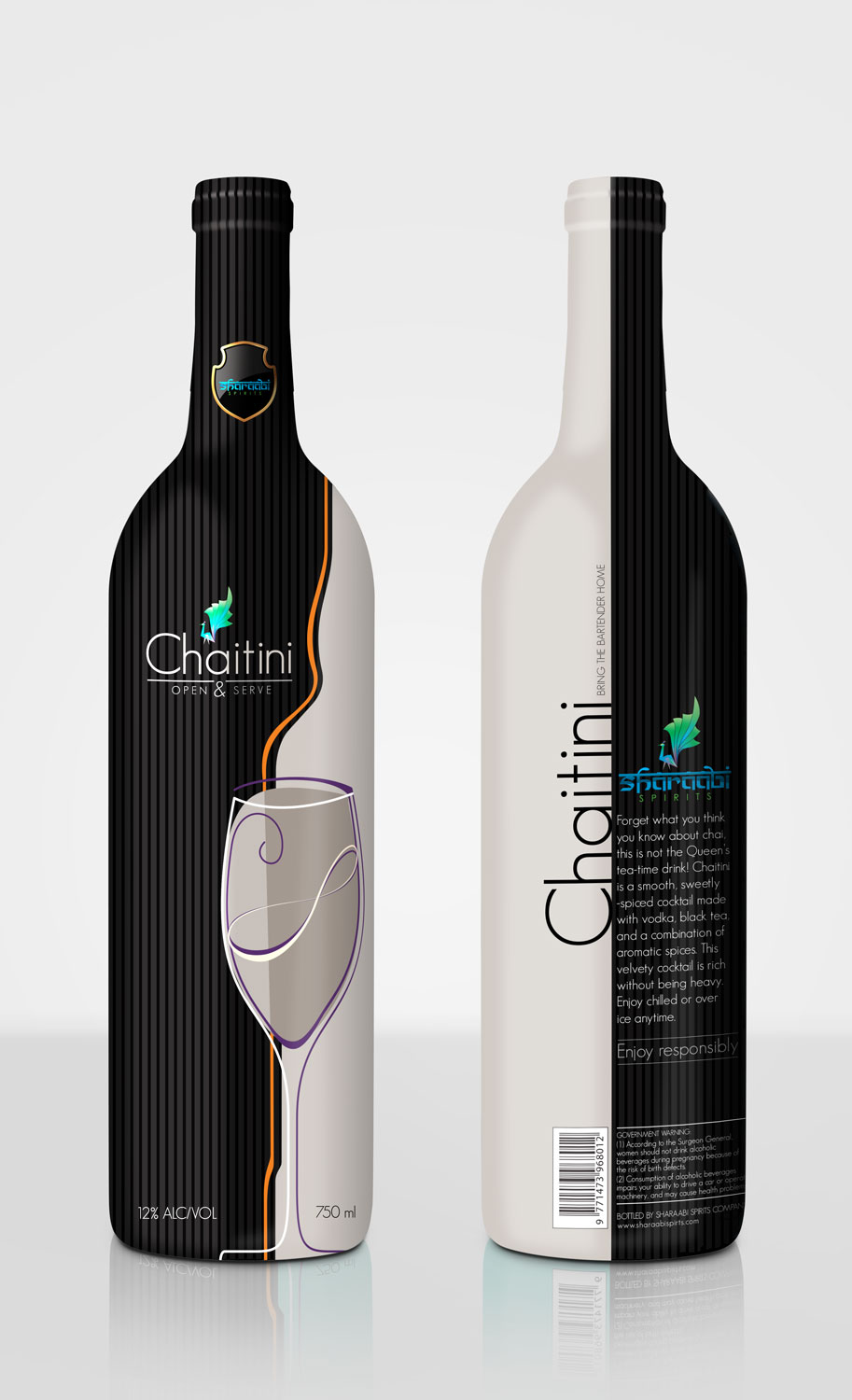 Packaging Design by Diimagery for Sharaabi Spirits | Design #1941868