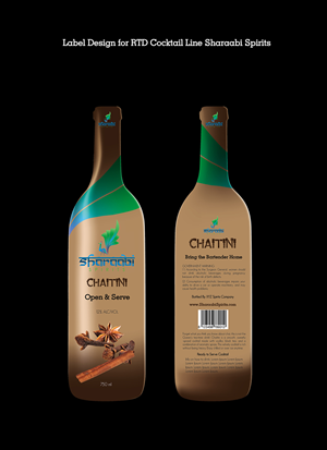 Packaging Design by Lawrence Conde for Sharaabi Spirits | Design #1946297