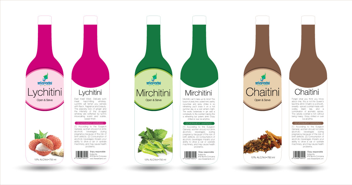 Packaging Design by shaheen for Sharaabi Spirits | Design #1935035